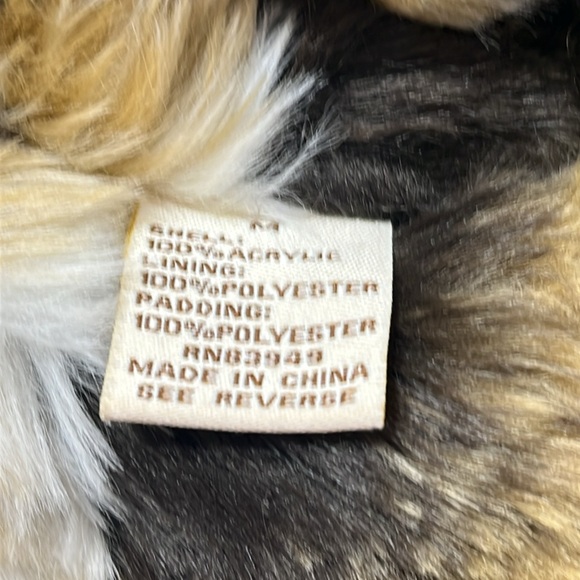 COPY - UO Abalanche ReversibleFaux Fur Leather Hooded Jacket Hooded Coat Size M… - Picture 11 of 11